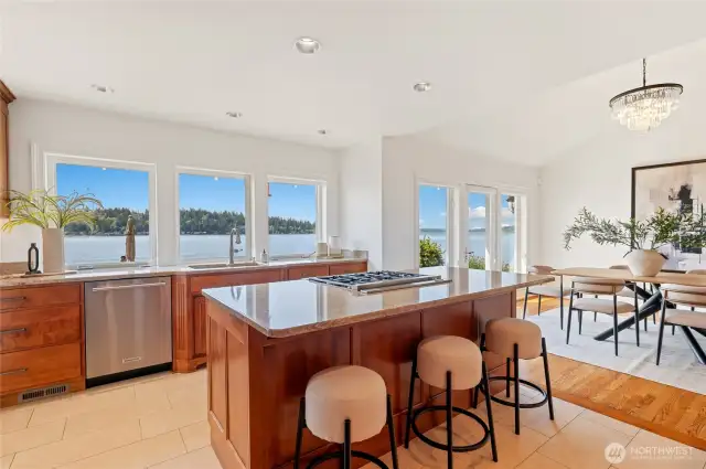 Recently updated kitchen and newer appliances.