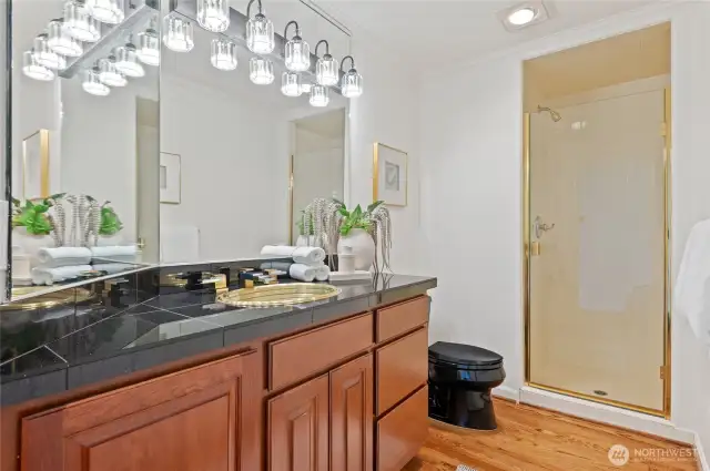 3/4 bath on main level.