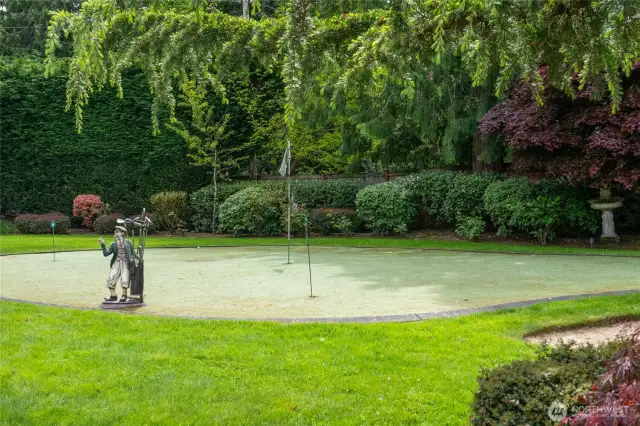 Mini Golf course.