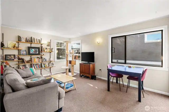 Upper Level living room, very spacious