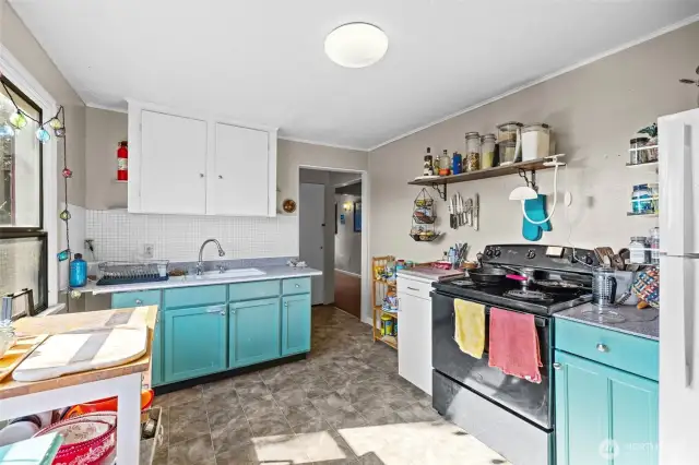upper level kitchen