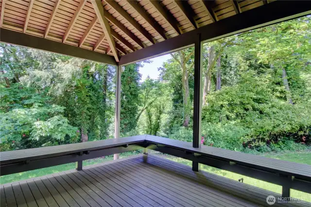 Another view from the back deck to enjoy!