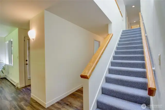 Stairway to upper floor