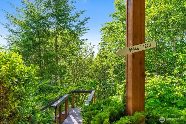 Nature lovers, take a hike down your own private trail with direct access to the community beach that the Beachcrest community is known for.  With picnic areas, high tide marina and beach to explore.
