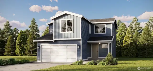 Photographs are for illustrative purposes only. Features, finishes, interior/exterior colors, landscaping and floorplan shown may vary from actual homes built.