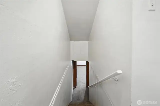 Stairs to basement