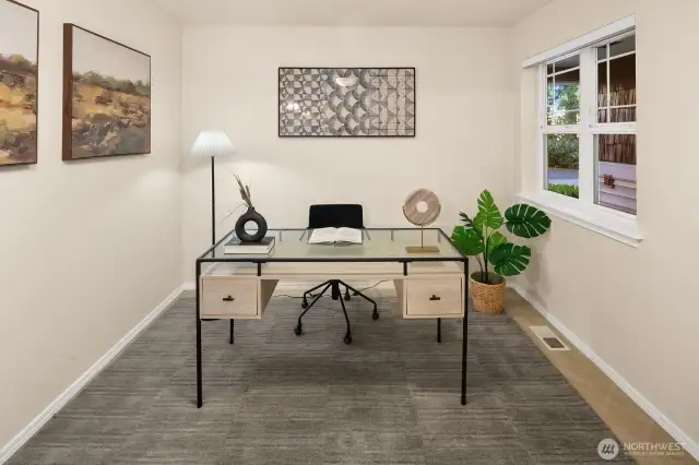 Office/3rd bdrm