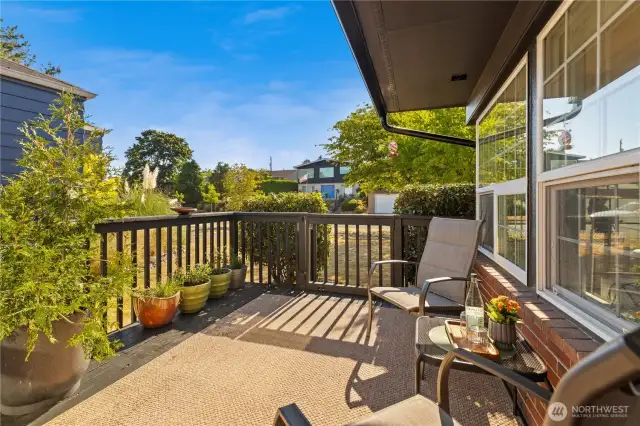 Multiple outdoor spaces make this home a great option for those who love to extend their living spaces outdoors