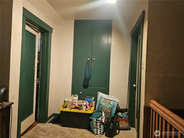 Upstairs hallway area.