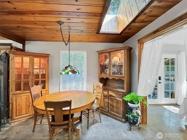 Charming dining nook perfect for intimate meals and cozy conversations.
