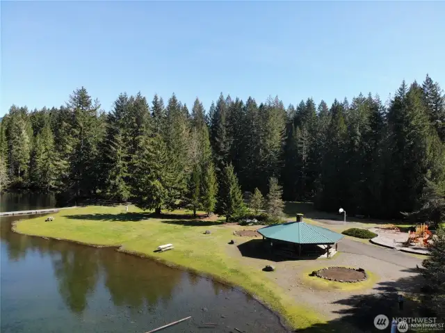 One of the many private parks property owners gain access to.