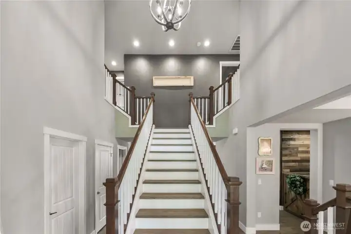 The staircase