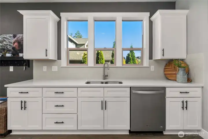 Lots of kitchen space