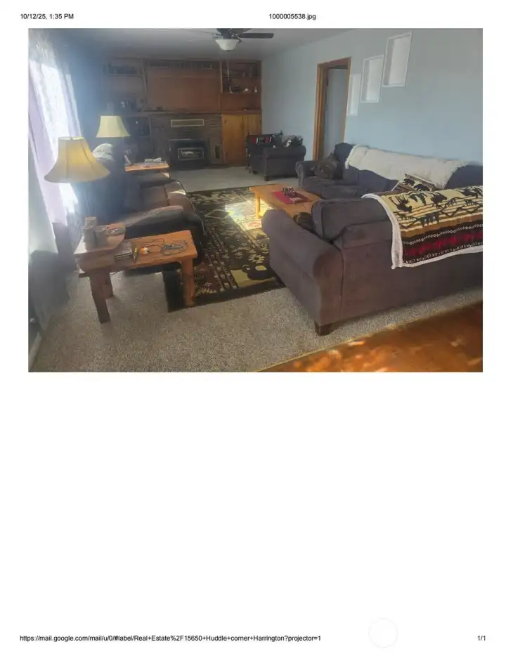 Check out the living room's areas.