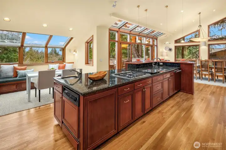 Flood of natural light