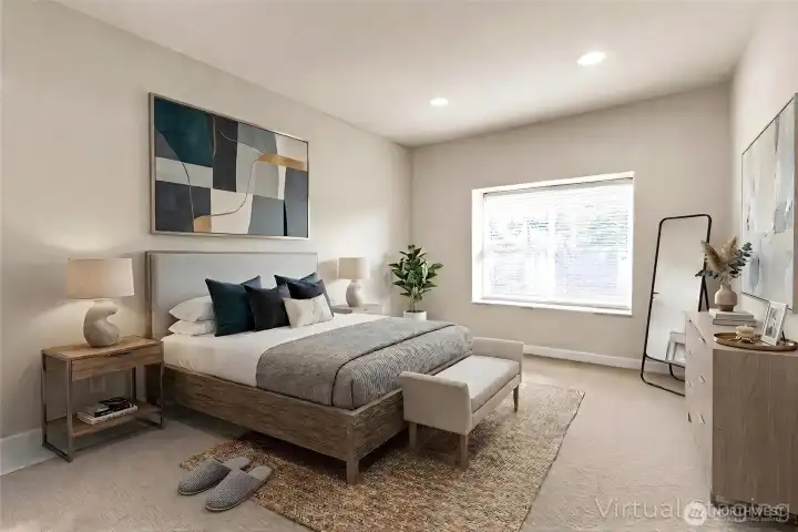 Main bedroom on main-floor