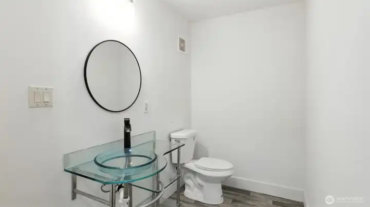 Half bath.