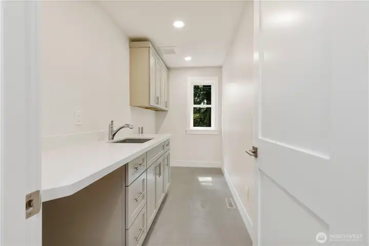 Generous Utility Room