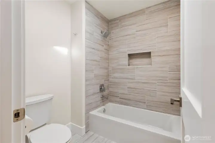 Upstairs Bathroom separated area for privacy