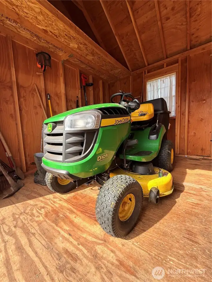 John Deere lawnmower