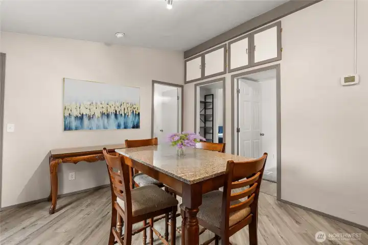 Dining Area (partially digitally stage)