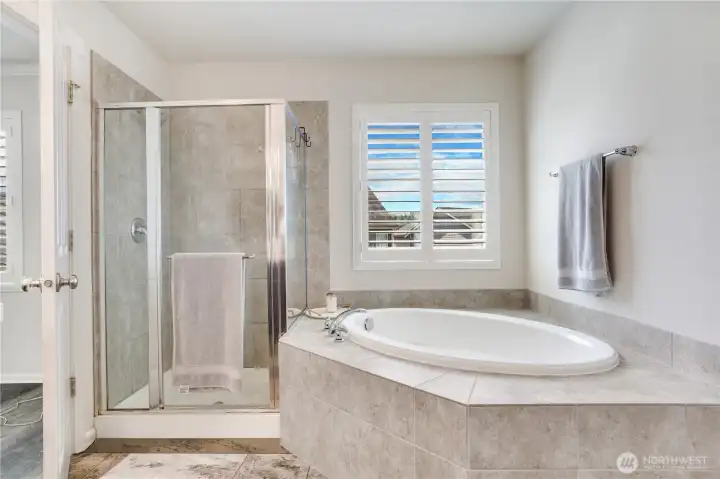 5-piece bathroom.