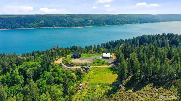 Total seclusion on top of Hood Canal
