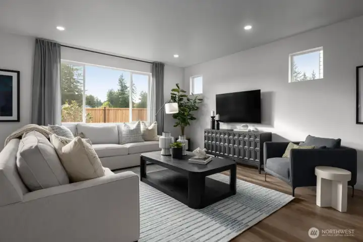 Living Room - Photos of are a model home and may include options not included in the listing price