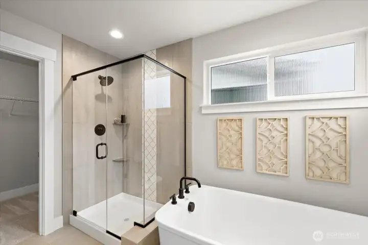 Primary Bathroom from staged 1907 home next door Primary Bathroom from staged 1907 home next door