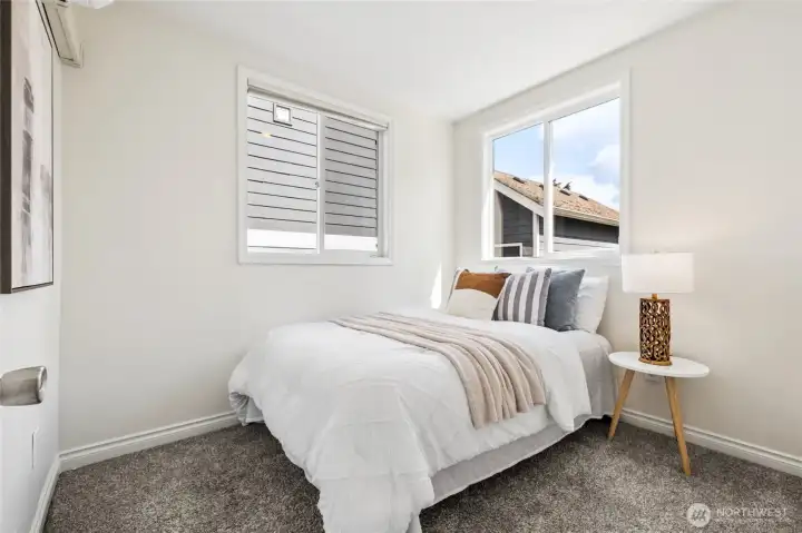 Second main floor bedroom.