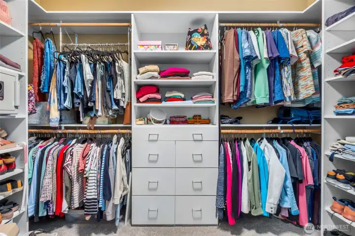 Your Primary Room also has a walk-in closet / dressing room complete with a built-in closet storage system Your Primary Room also has a walk-in closet / dressing room complete with a built-in closet storage system