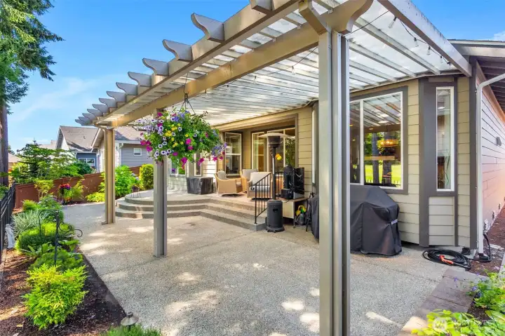 Another view of your back covered patio area expanding your living space to the outdoors Another view of your back covered patio area expanding your living space to the outdoors