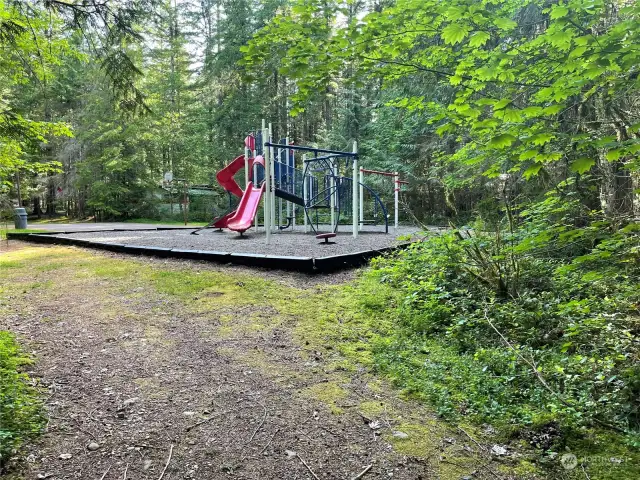 This playground is across the street.