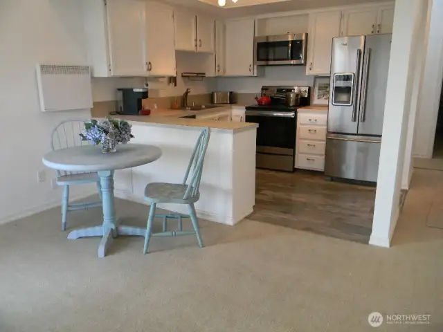 Fully equipped kitchen