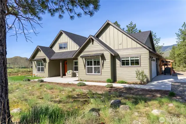 This east-facing home captures the morning sun perfectly.