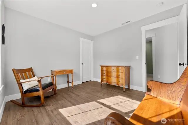 Natural light is abundant, throughout the house.