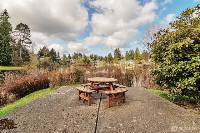 A serene spot on Beverly Lake minutes from your door! Let your long day melt away as you take in natures abundant beauty!