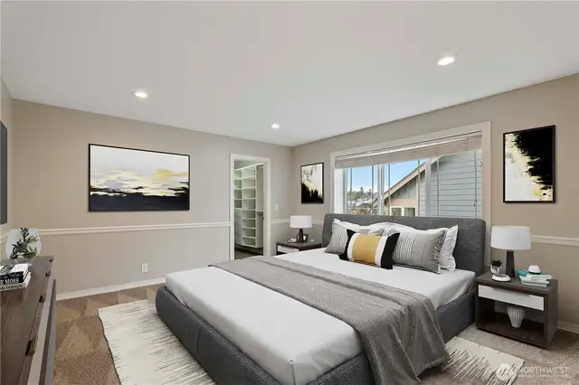 Virtually staged to show an example of how the space could be used.
