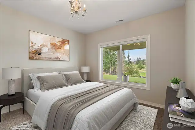 Virtually staged to show an example of how the space could be used.