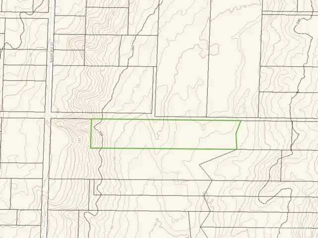 Approximate boundaries in green with contours.