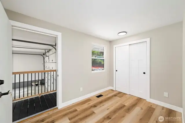 Bonus flex space off the garage—ideal as a home office, mudroom, gear drop zone, or creative studio.