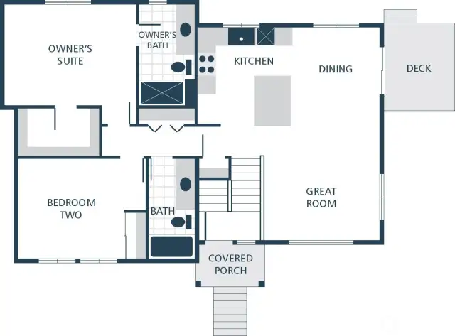 mage is a rendering Photographs are for illustrative purposes only. Features, finishes, interior/exterior colors, landscaping and floorplan shown may vary from actual homes built.