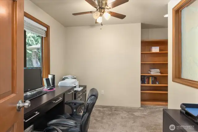 Your main floor office provides a dedicated workspace for remote work, a study area or a hobby/craft room.