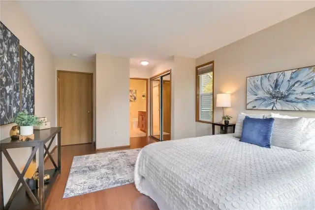 Primary bedroom suite.