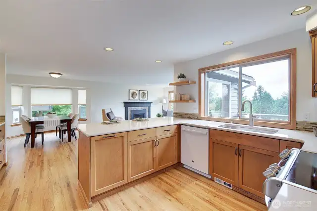 Main Level Renovated Kitchen