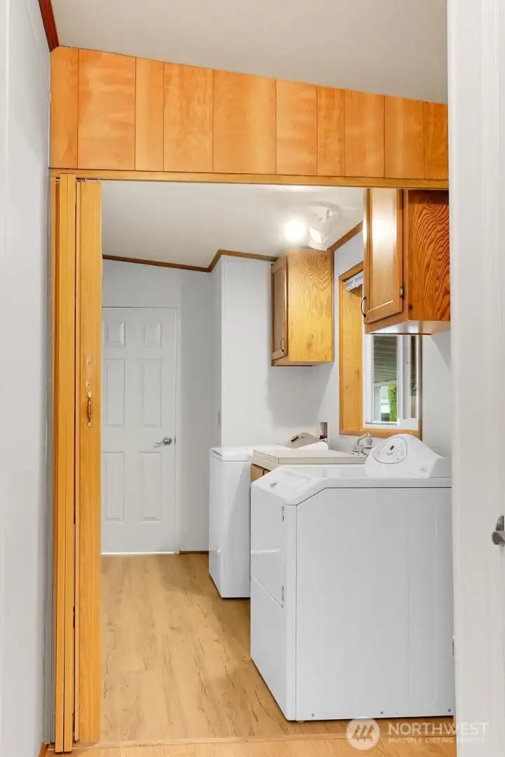 Laundry Room includes Washer & Dryer