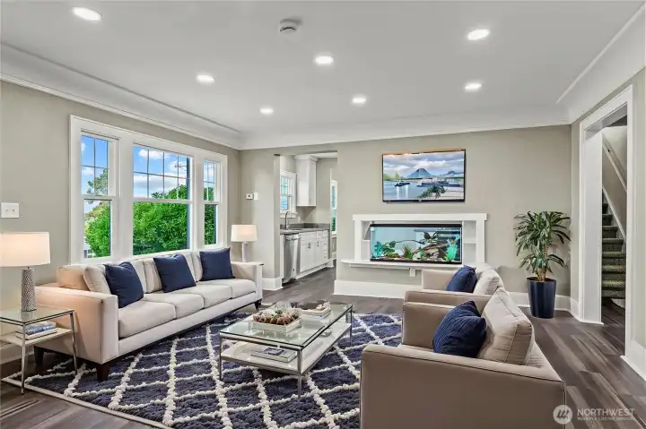 Virtually Staged - Living Room