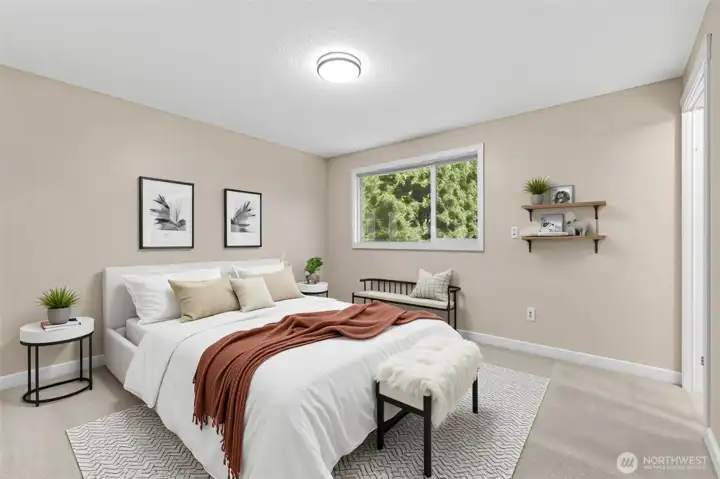 Master Bedroom - Virtual Staging