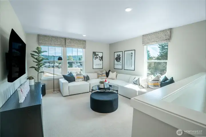 Image of model home of same plan - options/colors may vary.