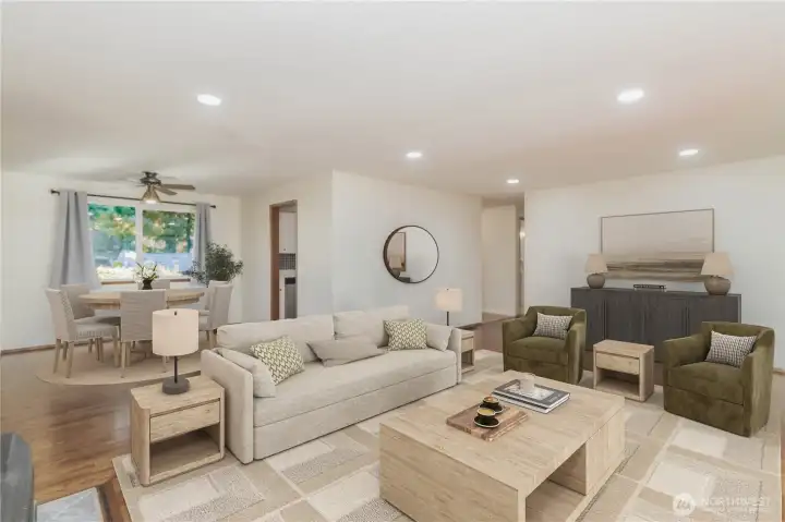 Virtually staged photos for illustrative purposes only.